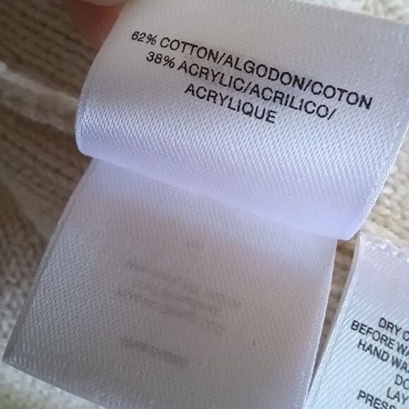 Anne Klein Knit Sweater Turtleneck Pullover Poncho Size Small - Medium - Picture 7 of 11